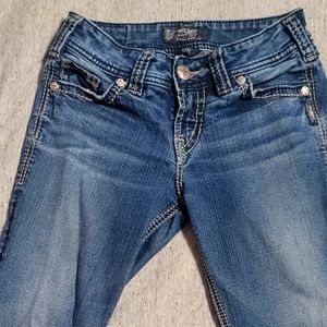 Silver Suki Mid Slim Boot 25x31